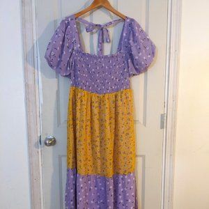 ASOS Design Floral Tiered Dress